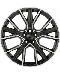 Jante ALU, Wheelworld - 2DRV WH34 / DGMP+ DARK GUNMETAL (Anthracite , Face polie) 8.5X19 5/ 112 ET35, Alésage 66.6