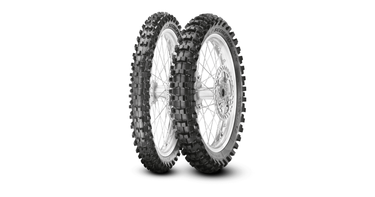 PIRELLI SCORPION MX32 MID SOFT Rear 100/ 90 -19 57M  NHS TT