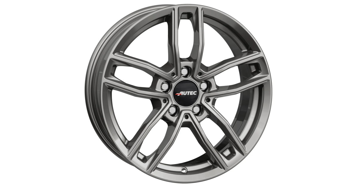 Jante Alu Autec Mercador Titanium Silver 7,5x17 5x112 ET40 , Alésage 66.6