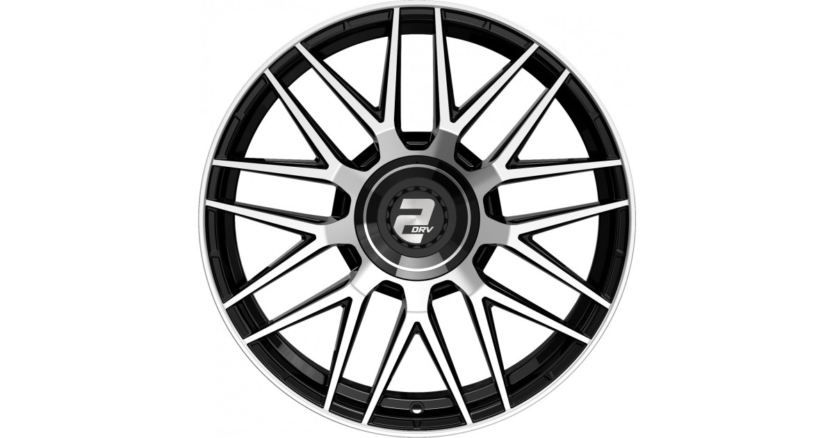 Jante ALU, Wheelworld - 2DRV WH43/ SP+ Noir brillant laqué / Face polie 8.5X20 5/ 114.3 ET40, Alésage 72.6