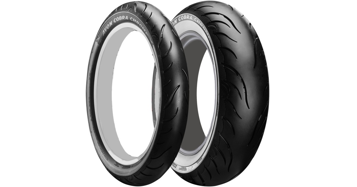 PNEU MOTO AVON COBRA CHROME AV92 WSW RF REAR (MU85-16) 140/90 B 16 77 H TL