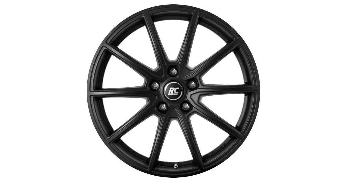 Jante Alu RC Design RC32 Satin Black Matt 7x17 5x98 ET41 , Alésage 58.1