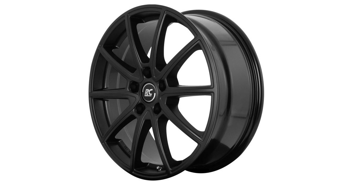 Jante Alu RC Design RC32 Satin Black Matt 7x17 5x98 ET41 , Alésage 58.1