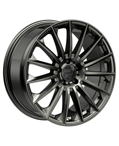 Jante ALU, Wheelworld - 2DRV WH39/ DGM+ Dark gunmetal lackiert 10.5X22 5/ 114.3 ET35, Alésage 72.6