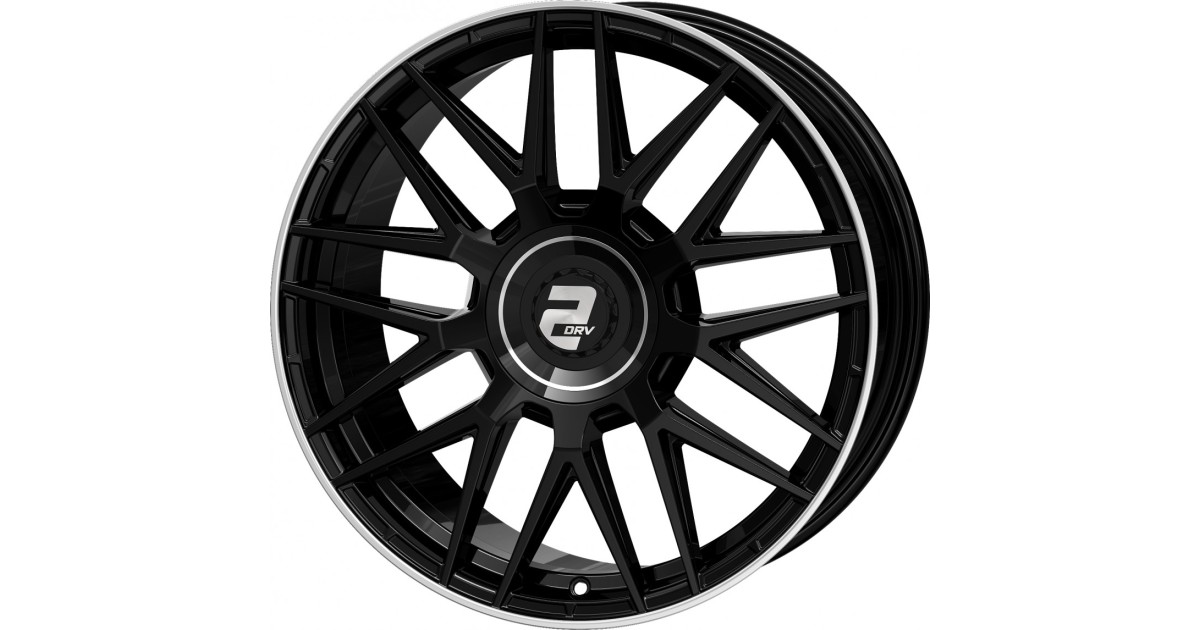 Jante ALU, Wheelworld - 2DRV WH43 Noir brillant laqué / Bord poli 9X20 5/ 114.3 ET35, Alésage 72.6