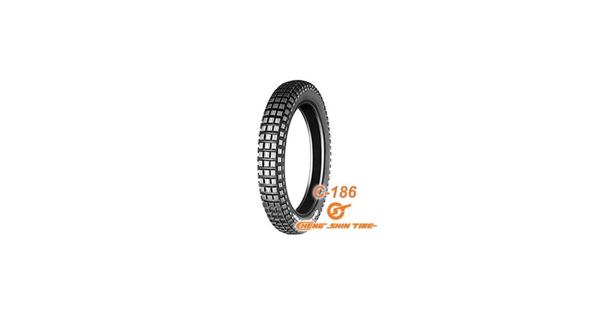 Pneu moto,  CST C-186 , 3.00-19  50N , TT , 4PR