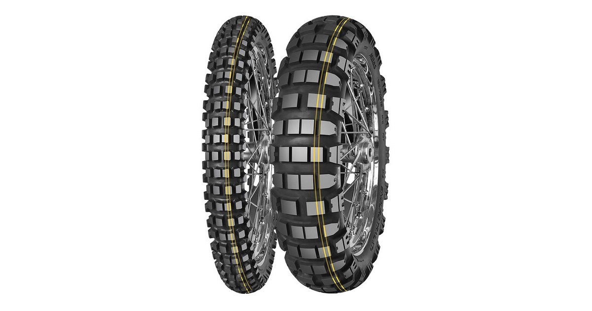 Pneu moto,  Mitas ENDURO TRAIL XT+ Dakar YELLOW 140/ 80 B18 70T TL/TT , M+S