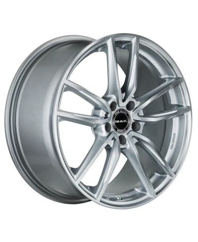 Jante Alu MAK Evo Silver 8x19 5x112 ET33, Alésage 66.6