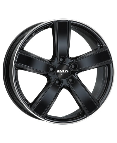 Jante Alu MAK Turismo-FF Gloss black mirror ring  9,0x21 5x130 ET60 , Alésage 71.6