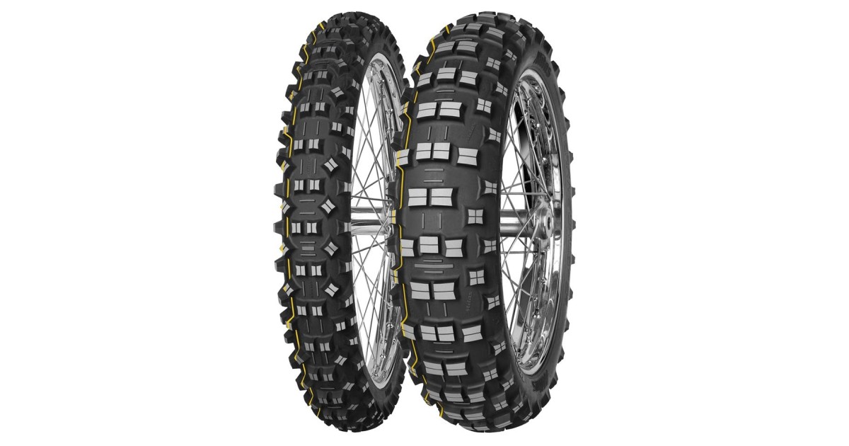 Mitas TERRA FORCE-EF SUPER Rear  120/ 90-18 65M TT (Yellow)