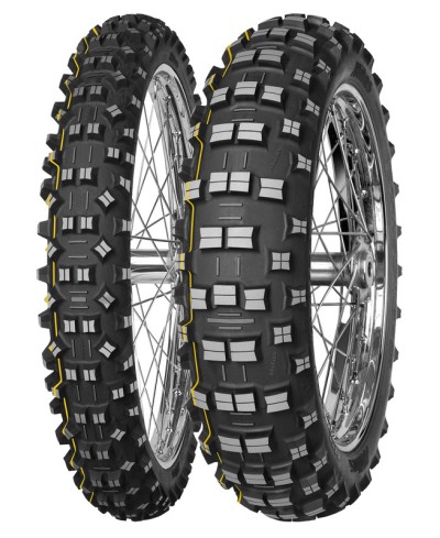 Pneu moto,  Mitas TERRA FORCE-EF Super YELLOW Rear 140/ 80-18 70R TT FIM