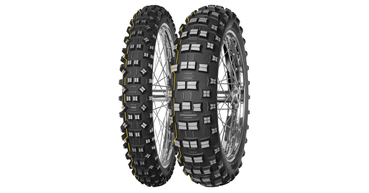 Mitas TERRA FORCE-EF Super gelb Front 90/ 90-21 54R TT FIM  (3-21)