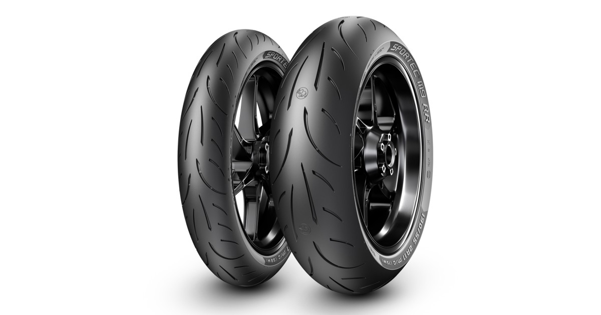 Pneu moto,  Metzeler SPORTEC M9 RR Front 120/ 70 ZR17 58W TL