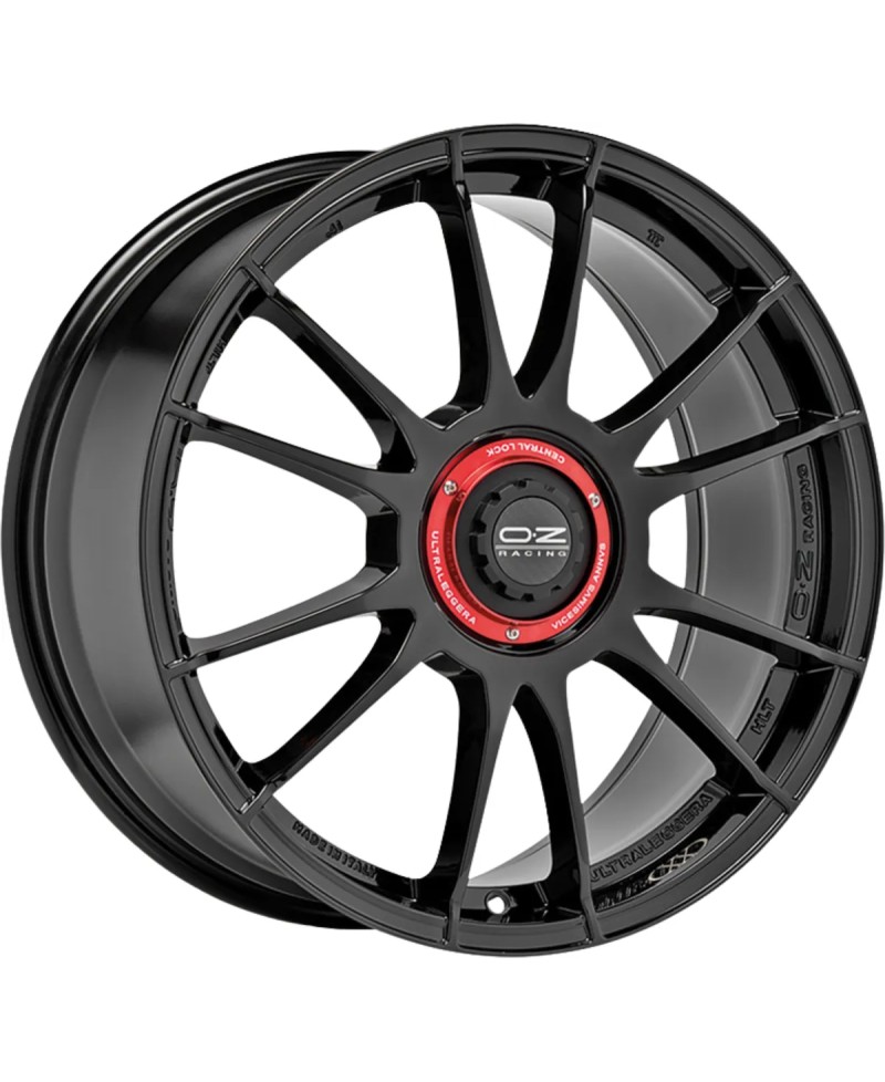 Jante ALU, OZ  Ultraleggera XX Gloss black 8X18 5/ 100 ET35, Alésage 68