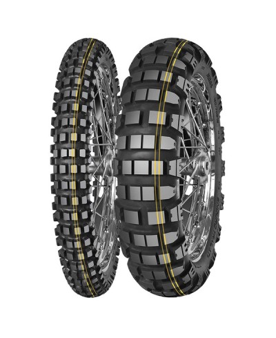 Pneu moto,  Mitas ENDURO TRAIL XT + Dakar yellow 90/ 90 B21 54T TT/ TL , M+S