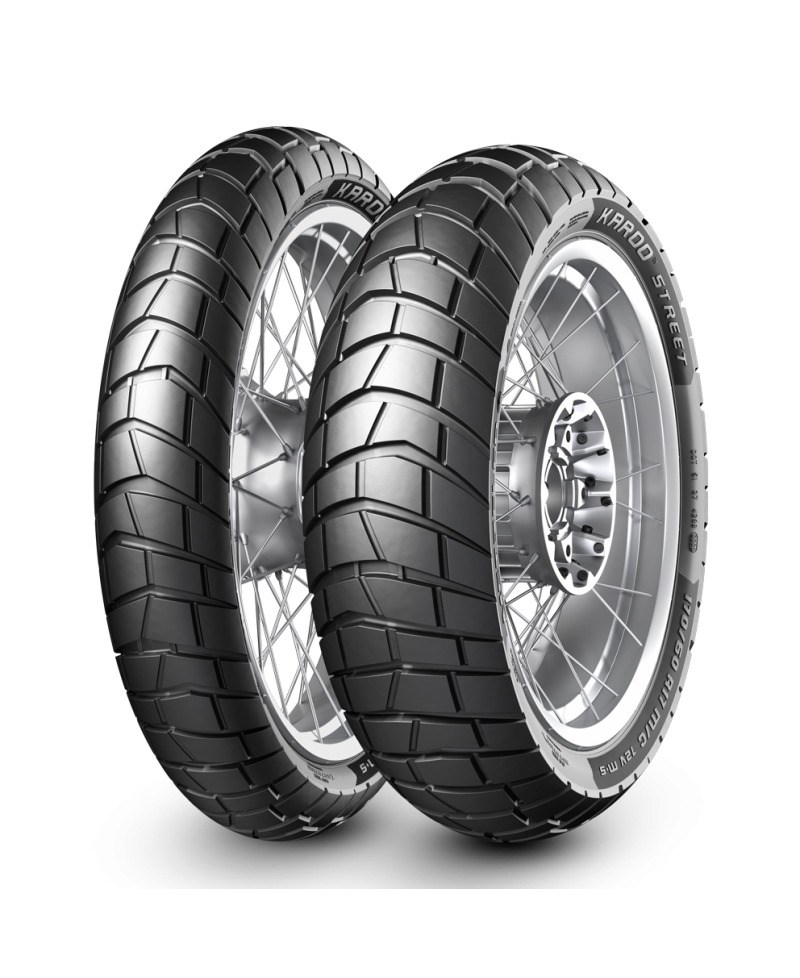 Pneu moto,  Metzeler KAROO STREET  Front  110/ 70-17 54S , M+S