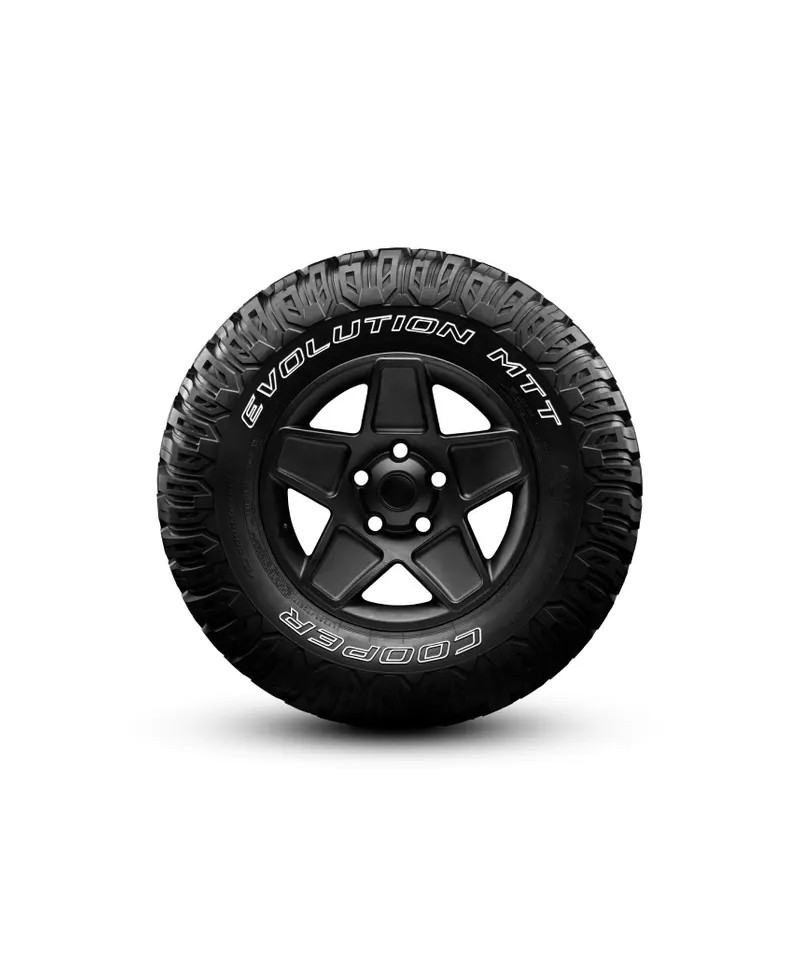 COOPER EVOLUTION MTT MUD OWL 255/ 70 R16 108Q , M+S , POR,  LETTRAGE BLANC