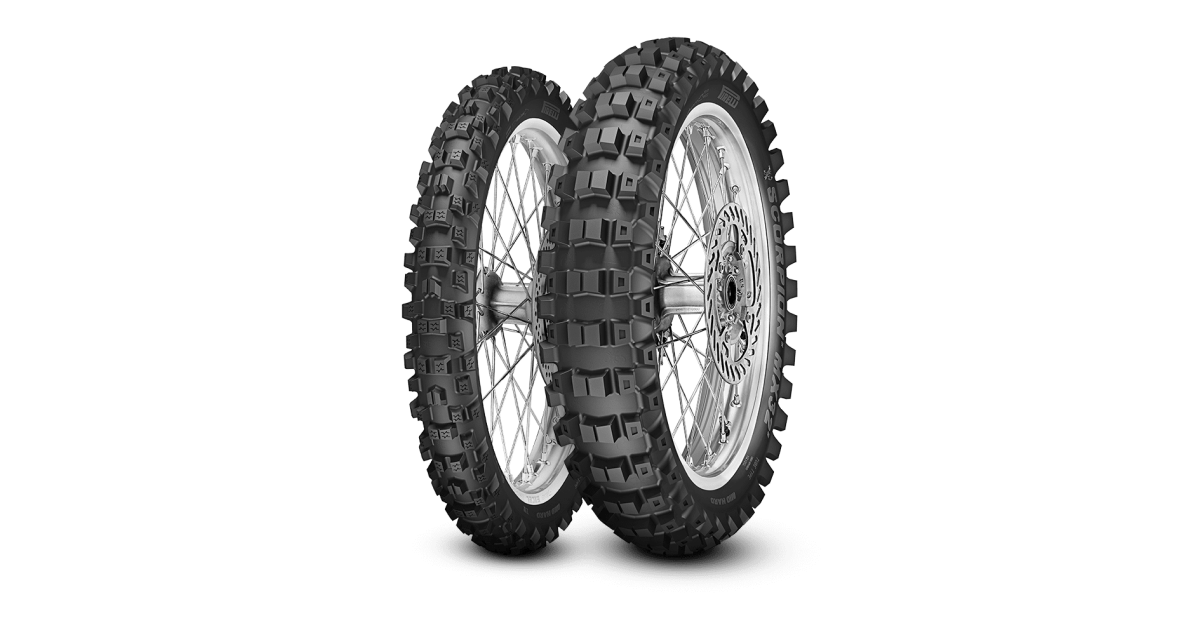PIRELLI SCORPION MX32 MID HARD Rear 110/ 90 -19 62M TT , NHS