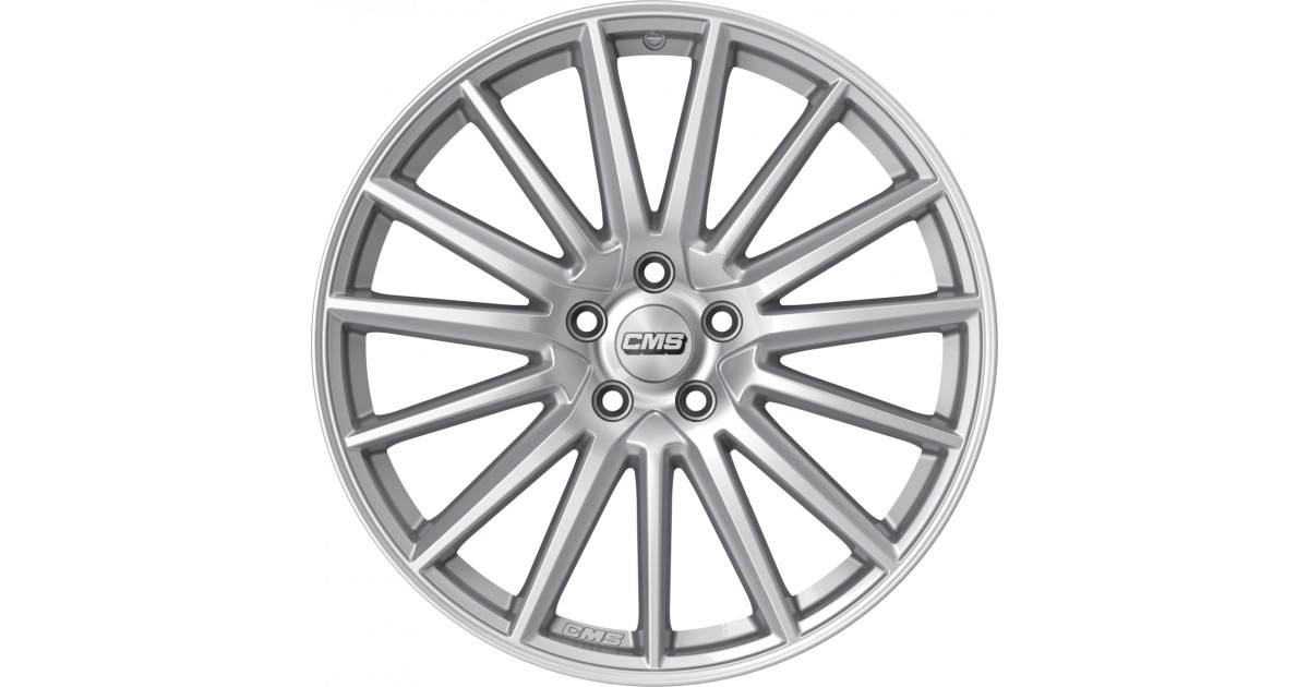 Jante ALU, CMS C23 Racing Argent, 8X19 5/ 108 ET48, Alésage 65.1