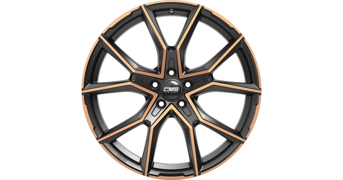 Jante ALU, CMS C33 Diamant Noir Cuivre, 8X19 5/ 112 ET38, Alésage 66.6