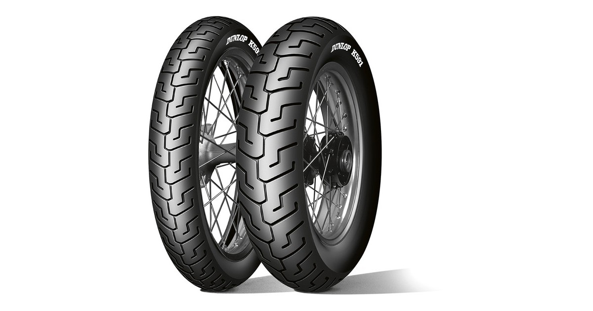 Pneu moto,  Dunlop K591  SP H/D Front 100/ 90-19 51V TL/ TT