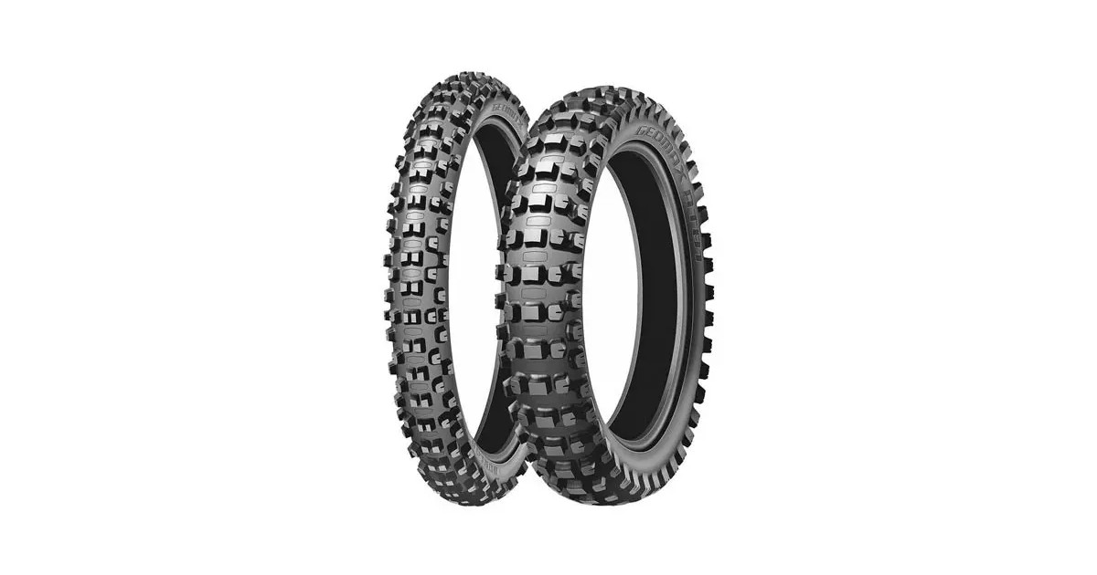 Pneu moto,  Dunlop Geomax AT81 Rear  110/ 100-18  64M NHS TT