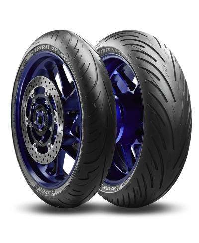 Pneu moto,  Avon SPIRIT ST Front 120/ 70 ZR17 58W TL