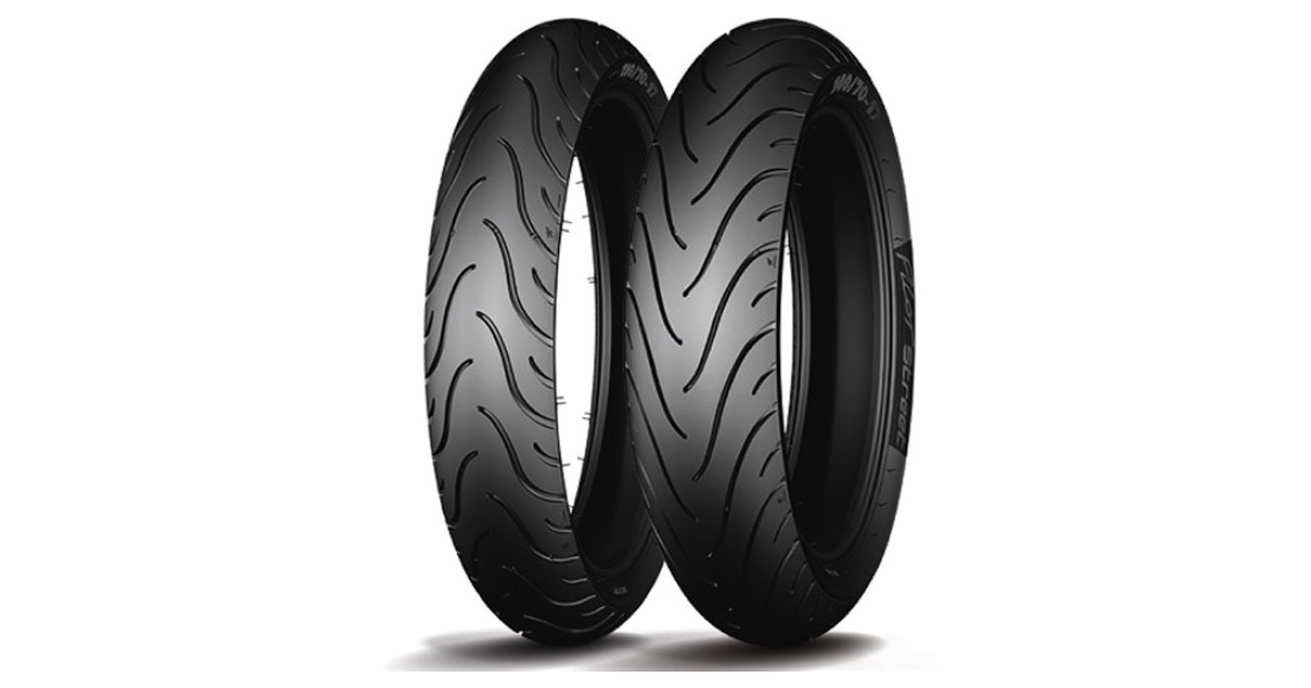 Pneu moto,  Michelin PILOT STREET  80/ 80-17  46P TL