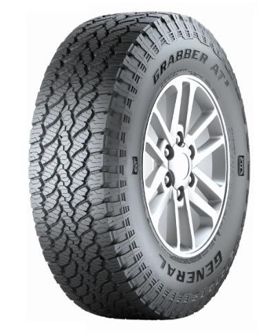 Pneu GENERAL TIRE GRABBER AT3 BSW 285/ 65 R17 121 / 118 S, FR, 3PMSF