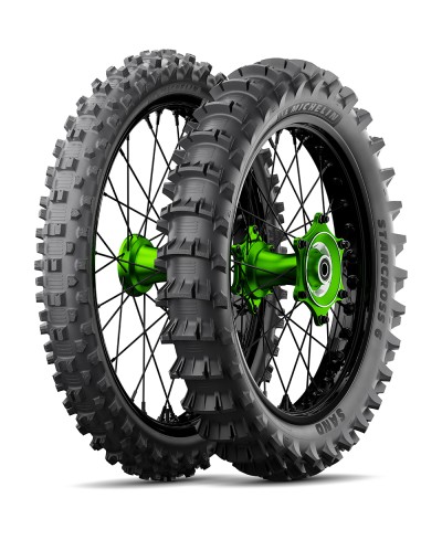 Pneu moto,  Michelin STARCROSS 6 SAND Rear  110/ 90-19   62M TT , NHS