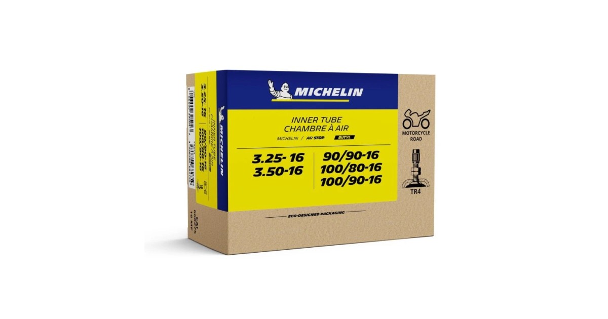 Chambres à air, Michelin,  16MF  , No 668275  ,  Valve  droite TR4