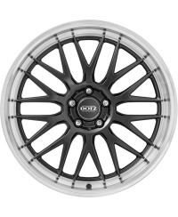 Jante ALU, Dotz Bilbao Gunmetal/ Polished lip 8X18 5/ 114.3 ET45, Alésage 71.6