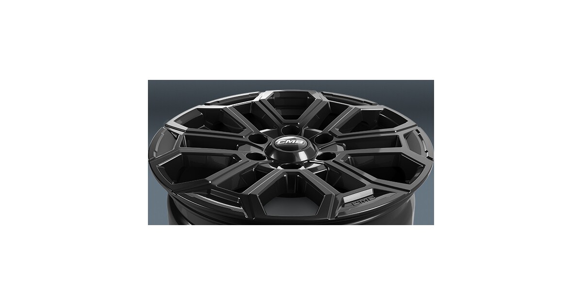 Jante ALU, CMS C35 Noir Brillant, 8X18 6/ 139.7 ET29, Alésage 106.1