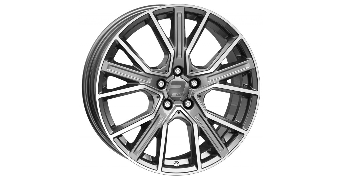 Jante ALU, Wheelworld - 2DRV WH34/ DGP+ Dark gunmetal / Face polie 8.5X20 5/ 112 ET40, Alésage 66.6
