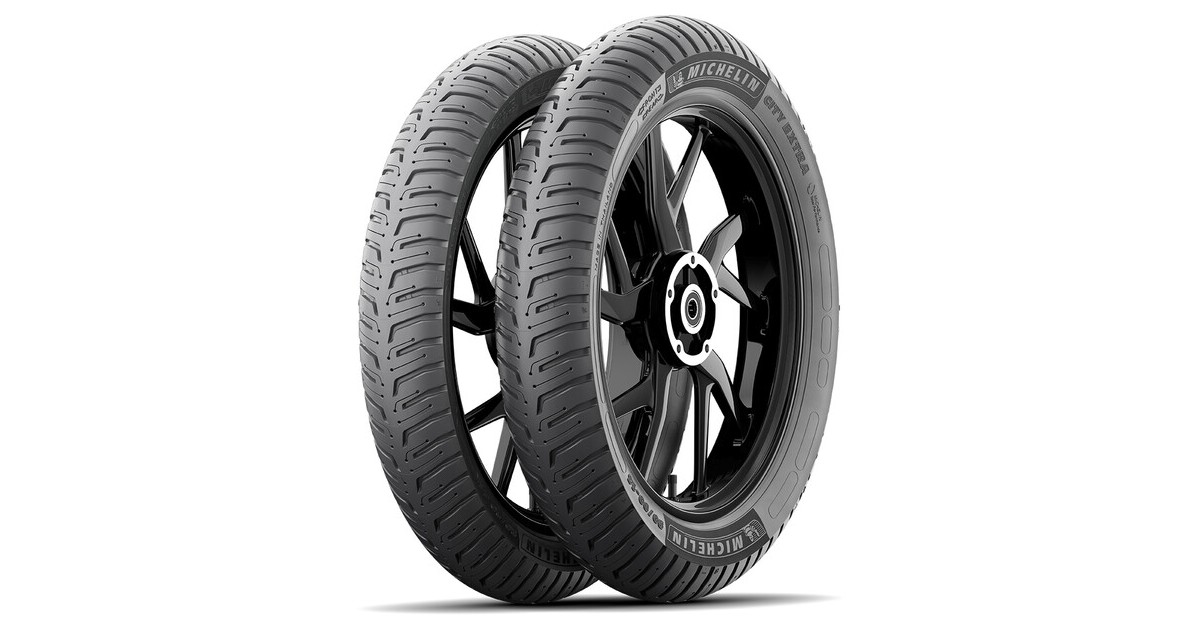 MICHELIN CITY EXTRA Front/ Rear 70/ 90 -14 40S  TL , RF