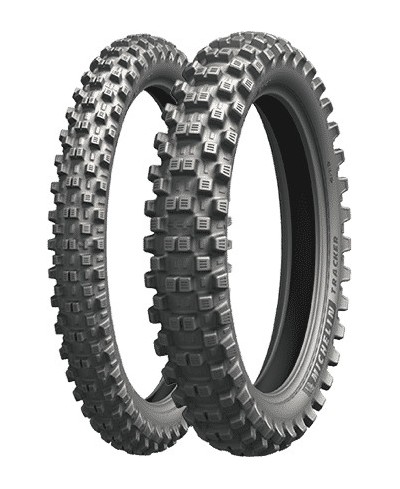 Pneu moto,  Michelin TRACKER Rear 110/ 90-19   62R TT