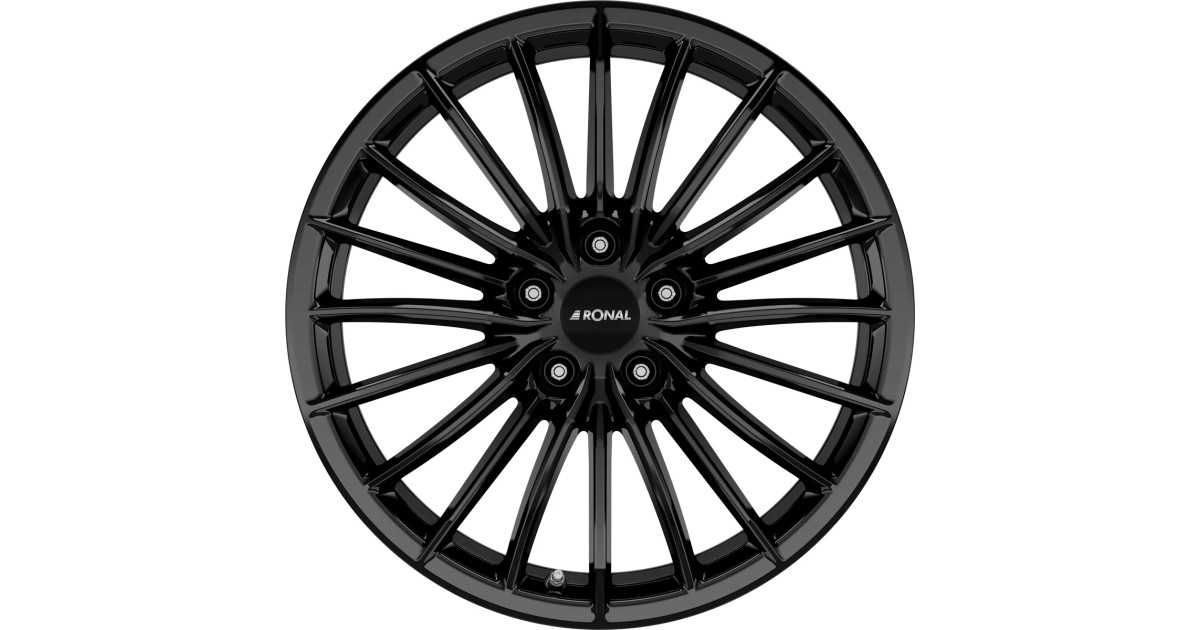 Jante ALU, Ronal R68 Jetblack 8.5X19 5/ 112 ET35, Alésage 66.6