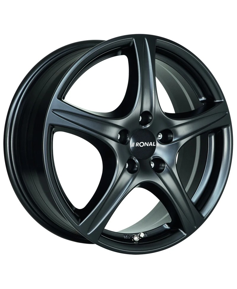 Jante ALU, Ronal R56 Noir mat 7X17 5/ 112 ET37, Alésage 76