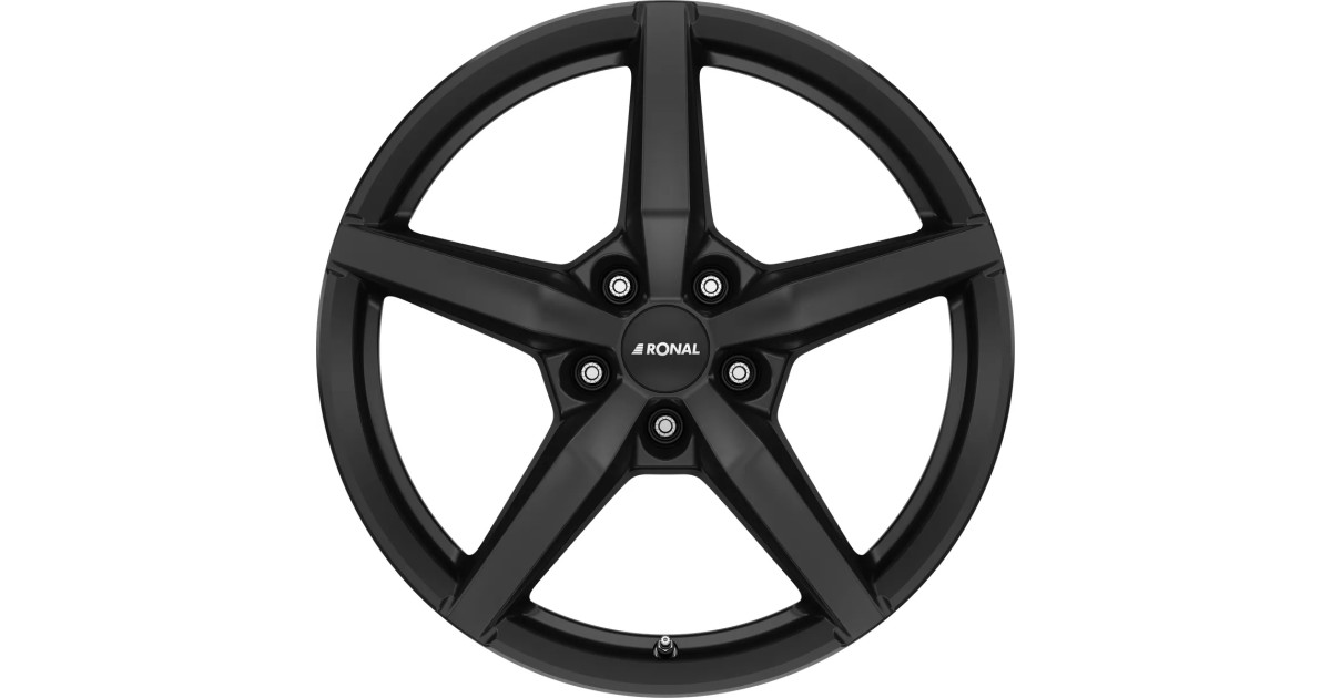 Jante ALU, Ronal R69 Jetblack-matt 7.5X17 5/ 114.3 ET50, Alésage 82