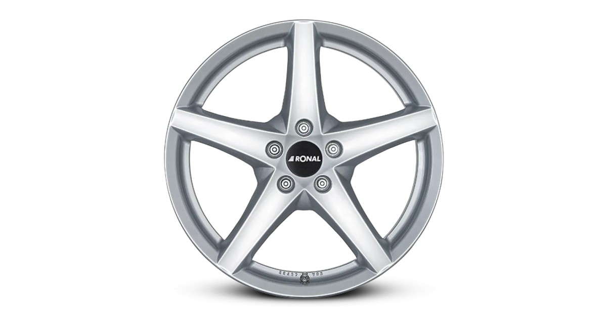 Jante ALU, Ronal R41 Silver, 7.5X18 5/ 108 ET45, Alésage 63.35