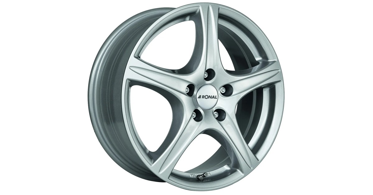 Jante ALU, Ronal R56 Crystal silver 8X17 5/ 112 ET48, Alésage 76