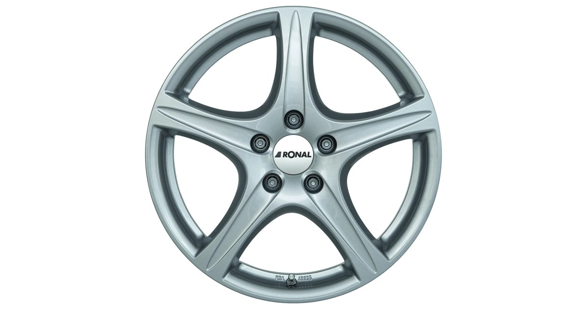 Jante ALU, Ronal R56 Crystal silver 8X17 5/ 112 ET48, Alésage 76