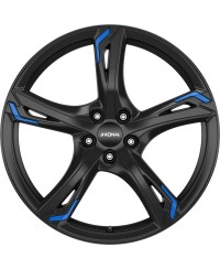 Jante ALU, Ronal R62 Blue jetblack 8.5X20 5/ 108 ET40, Alésage 76