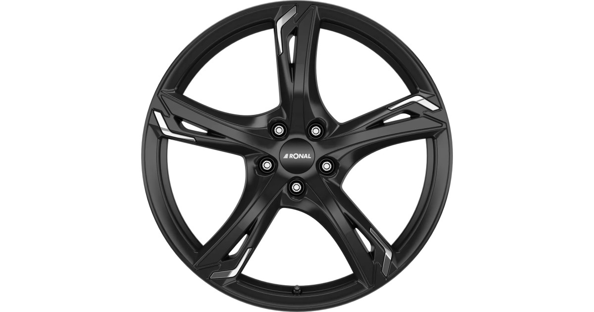 Jante ALU, Ronal R62 Chrome jetblack 8.5X20 5/ 108 ET40, Alésage 76
