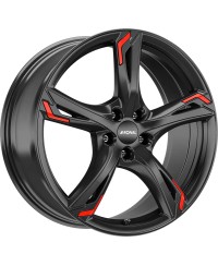 Jante ALU, Ronal R62 Red jetblack 8.5X20 5/ 108 ET40, Alésage 76