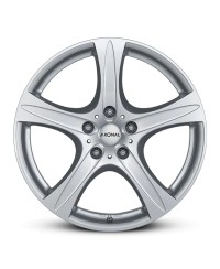 Jante ALU, Ronal R55 Crystal Silver 7.5X17 5/ 120 ET55, Alésage 65.1