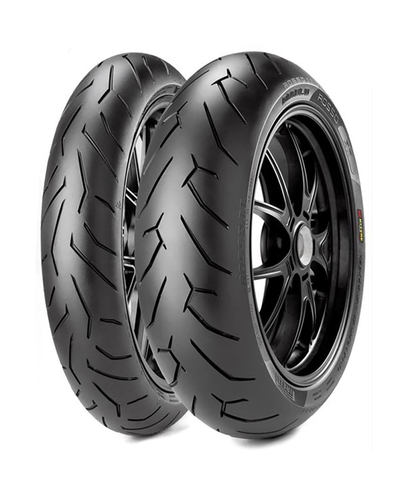 Pneu moto,  Pirelli Diablo Rosso II Rear 190/ 50 ZR17 73W TL