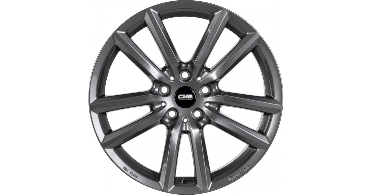 Jante ALU, CMS C27 Titane Brillant 8X19 5/ 112 ET45, Alésage 57.1