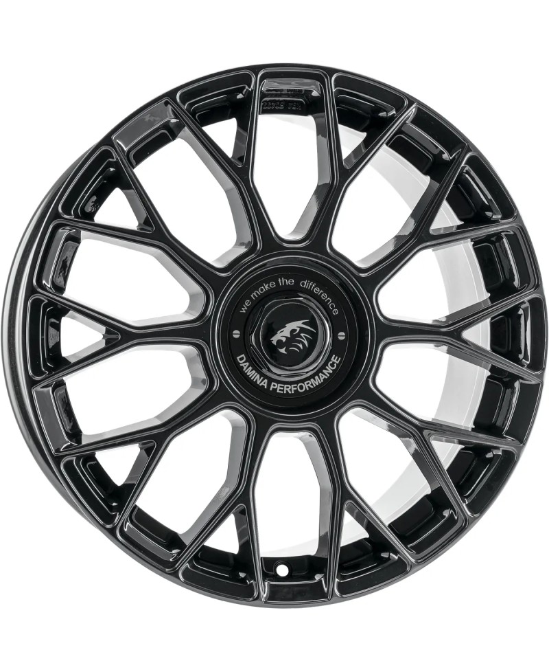 Jante ALU, DAMINA Performance DM10 black - Inlay black 8X18 5/ 112 ET45, Alésage 72.6