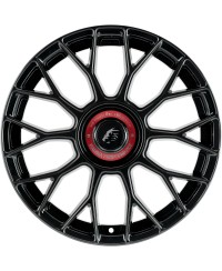 Jante ALU, DAMINA  Performance DM10 Black - Inlay red 8X18 5/ 114.3 ET45, Alésage 72.6